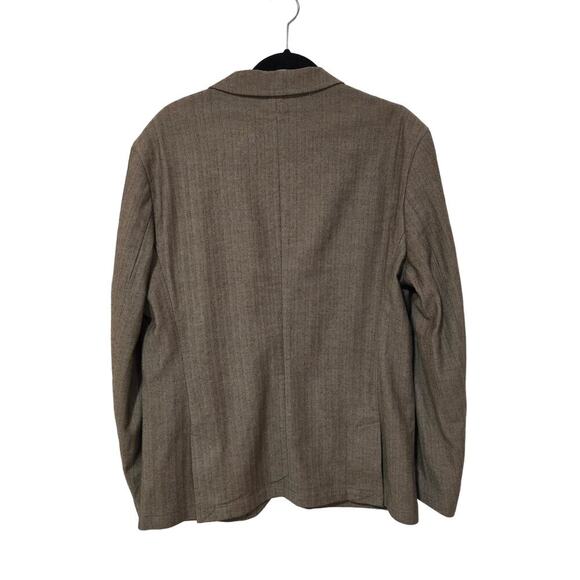 Jachs New York Blazer Mens Size Large Brown Career Formal Preppy Fall Event - Picture 2 of 14